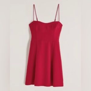 NWT Abercrombie sweetheart slip mini dress